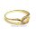 Damenring filigran echt Gold 333 Glanz mit Zirkonia