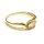 Damenring filigran echt Gold 333 Glanz mit Zirkonia Ringweite 66
