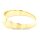 Damenring massiv Gold 585 gefurcht und poliert Ringweite 54