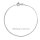 Armband Schlange 4-kant echt Silber 925 Glanz 19,5cm