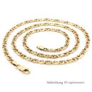 Fantasiekette echt Gold 333 Glanz Breite 3mm Länge 48cm
