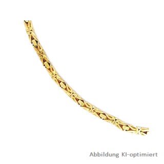 Königskette echt Gold 585 Glanz Breite 2mm Länge 45cm