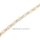 Armband mit Kristallen echt Gold 375 Länge 19cm