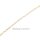 Armband mit Kristallen echt Gold 375 Länge 19cm
