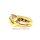 Damenring Pfeil Dreieck mit Zirkonia echt Gold 333 Glanz Ringweite 57