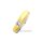 Kettenanhänger zweifarbig gelb/weiß mit Zirkonia echt Gold 333 matt/Glanz 1,7cm