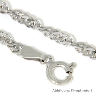Singapurarmband echt Silber 925 Länge 19cm