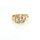 Damenring mit weißen und lila Steinen echt Gold 585 Ringweite 56