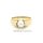 Damenring mit Perle echt Gold 585 Glanz Ringweite 54
