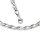 Halskette Silber Collier mit funkelndem Brillantschliff