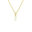 Anhänger Zirkonia echt Gold 333 inkl Kette 45cm