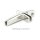 Gleiter Anhänger Kreuz mit Zirkonia echt Silber 925 matt/Glanz 24x15mm