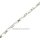 Armband Edelstahl matt/Glanz mit Zirkonia 18+2cm