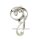 Damenring Spirale mit Zirkonia echt Silber 925 Glanz