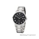 Regent Herrenuhr Edelstahl Datum 5 Bar - W0026/F-1564