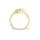 Damenring Goldring Kringel echt Gold 333 mit Zirkonia
