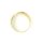 Damenring zweifarbig gelb/weiß mit 5 Zirkonia echt Gold 333 matt/Glanz