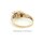 Damenring mit Perle und 3 Diamanten echt Gold 585 Ringweite 61