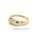 Damenring mit 3 Diamanten echt Gold 333 matt/Glanz Ringweite 58