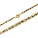 Halskette Kordelkette verlaufend echt Gold 333 Länge 42cm