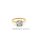 Verlobungsring Solitärring echt Gold 585 bicolor Ringweite 53