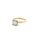 Verlobungsring Solitärring echt Gold 585 bicolor Ringweite 53