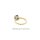 Verlobungsring Solitärring echt Gold 585 bicolor Ringweite 53