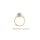 Verlobungsring Solitärring echt Gold 585 bicolor Ringweite 53
