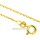 Ankerkette echt Gold 333 diamantiert 1mm