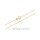 Rundankerkette 1mm echt Gold 333