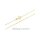 Rundankerkette 1mm echt Gold 333
