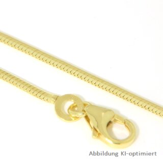 Schlangenkette 1,1mm echt Gold 333