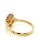 Damenring echt Gold 585 mit Opalith hell oval