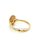 Damenring echt Gold 585 mit Opalith hell oval