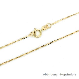 Ankerkette echt Gold 585 Glanz 1,1mm