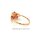 Damenring Zweig echt Rotgold 585 Glanz Ringweite 59
