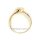 Damenring Verlobungsring echt 375 Gold mit Zirkonia Ringweite 54