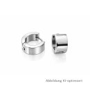 Klappcreolen Edelstahl Glanz oder matt 7x14mm