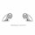 Ohrstecker mit Zirkonia echt Silber 925 matt/Glanz 8x5mm