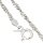 Singapurkette echt Silber 925 Glanz 2mm