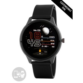 Marea Smartwatch schwarz Kautschukband B61001/1