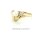 Damenring mit Perle und Zirkonia echt Gold 333 Glanz Ringweite 59