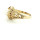 Damenring mit Perle natürliche Form echt Gold 333 Ringweite 55