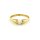 Damenring mit Opal echt Gold 585 Glanz Ringweite 66