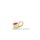 Gleiter Anhänger rund mit Rubin echt Gold 375 Glanz 11x5,5mm