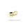 Gleiter Anhänger rund mit Smaragd echt Gold 375 Glanz 11x5,5mm