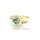 Damenring mit Blautopas und Diamanten echt Gold 333 Glanz Ringweite 54