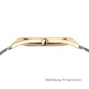 Bering Damenuhr Ultra Slim Stahl Meshband bicolor 17031-010
