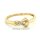Damenring Verlobungsring mit Brillant echt Gold 585 Ringweite 56