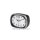 Marea Quarz Wecker schwarz/grau Glockensignal B56005/1+2